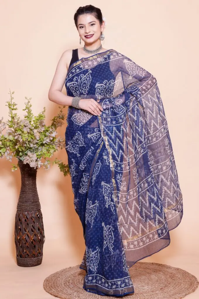 Kota Doriya Saree with Running Blouse at Best Price on UdaipurBazar.com -  Shop online women fashion, indo-western, ethnic wear, sari, suits, kurtis,  watches, gifts.