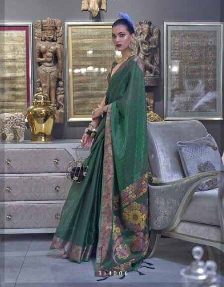 Banarasi Silk Saree - Buy Pure Banarasi Silk Sarees Online| Designer sari |  Samyakk